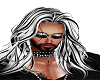 Silver and Black Ombre