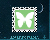 *S* Butterfly Stamp