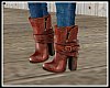 Tanned Leather Boots -F-
