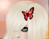 Butterfly hair - Red