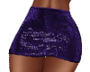 Purple Sequin Skirt - RL