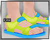 F: Kids Color Sandals