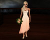 !Bridesmaids Peach Dress