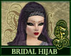 Bridal Hijab Purple