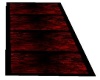 Gothic Red Black Rug