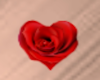 Rose Heart  Sticker