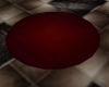 [CI] Burgundy Round rug