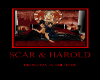 Scar and Harold sign