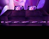 Purple Rose Cuddy Couch