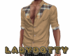 plaid tan cowboy shirt