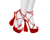 $ Deena heels Red