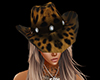 Cowgirl Hat Jaguar Print