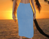 -1m- Hawai mi skirt blue