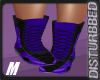 ! Wrestling Boots-Purple