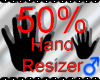 *M* Hand Scaler 50%