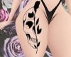 Crane/Rose Tattoo