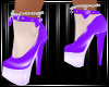 Purple Cabaret Heels