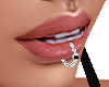 Diamond Lower Lip Ring