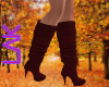 Fall boots red