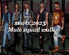 Male squad walk