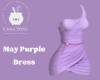 May Purple Dress