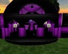 black n purple wedding