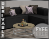 F \ DERIV Couch Set