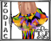 Rainbow Harlequin Skirt