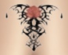 Vamp Cross Belly Tatt
