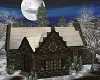 Moonlight Winter Cottage