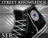 SK' DarkGrey Chucks *M