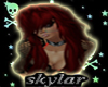 -SKY- D/Red Jo-Jo Tiara