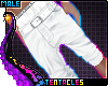 ★ White Male Shorts
