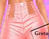 G★Pink Leather Pants