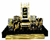 Black and Gold Throne