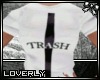 [Lo] Trash Shirt White