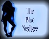 Blue Negligee Poster I