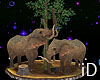GLOW ELEPHANT STATUE