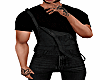 Black Top DenimOveralls