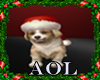 Animated Christmas Puppy