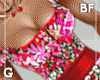 G l Red Flowers BF