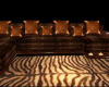 bronze brown  couch