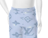 Kids Boy LV Blue Short
