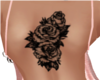 Rose back tat