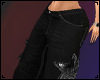 Star Baggy Jeans Black