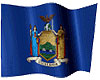 NY State Flag Animated