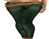 GREEN STRAIGHT-LEG JEANS