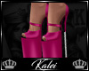 ♔K Vixen Heels Pink