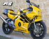Honda Bike yellow