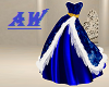 Blue Snow Gown